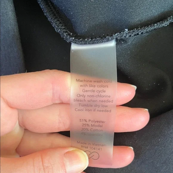 CALIA by Carrie Underwood black Turtleneck Sweatshirt - Picture 3 of 7